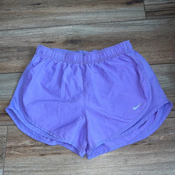 Women’s Purple Nike Dri-Fit Shorts Medium - Picture 1 of 2